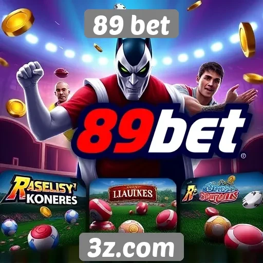 Variedade de jogos disponíveis no 89 bet